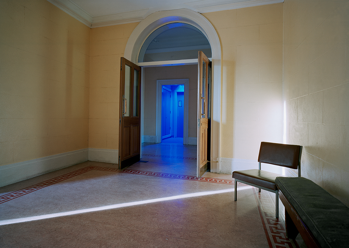 David Blackmore: Corridor leading form court 16, The Four Courts, Dublin, Eire from Detox, 2004